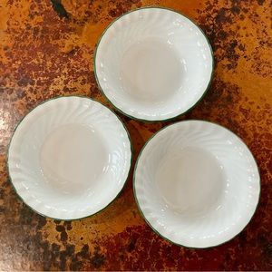 Three Corelle Callaway Bowls